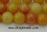 CYJ623 15.5 inches 10mm round yellow jade beads wholesale