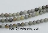 CYQ01 15.5 inches 4mm round natural pyrite quartz beads wholesale