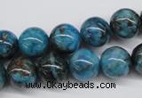 CYQ65 15.5 inches 12mm round dyed pyrite quartz beads wholesale