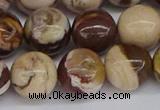 CZJ273 15.5 inches 10mm round zebra jasper beads wholesale