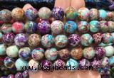 DEBS06 15 inches 12mm round sea sediment Jasper beads wholesale