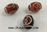 DZI320 10*14mm drum tibetan agate dzi beads wholesale