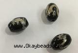 DZI345 10*14mm drum tibetan agate dzi beads wholesale