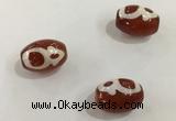 DZI375 10*14mm drum tibetan agate dzi beads wholesale