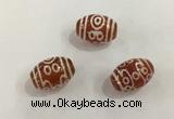 DZI392 10*14mm drum tibetan agate dzi beads wholesale