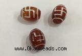 DZI399 10*14mm drum tibetan agate dzi beads wholesale