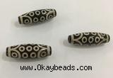 DZI474 10*30mm drum tibetan agate dzi beads wholesale