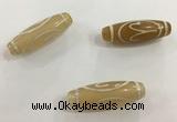 DZI503 10*30mm drum tibetan agate dzi beads wholesale