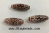 DZI524 10*30mm drum tibetan agate dzi beads wholesale