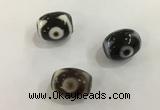 DZI537 12*16mm drum tibetan agate dzi beads wholesale