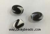 DZI539 12*16mm drum tibetan agate dzi beads wholesale