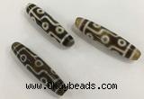 DZI541 13*55mm - 13*58mm drum tibetan agate dzi beads wholesale