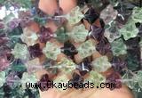 FGBS293 15 inches 10*10mm carved cube fluorite gemstone beads FGBS293 15 inches 10*10mm carved cube fluorite gemstone beads