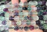 FGBS294 15 inches 10mm carved flower fluorite gemstone beads FGBS294 15 inches 10mm carved flower fluorite gemstone beads