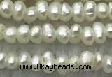 FWP14 14.5 inches 1.8mm potato white freshwater pearl strands