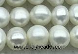 FWP42 14.5 inches 5.5mm - 6mm potato white freshwater pearl strands