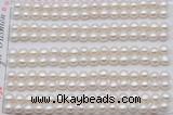 FWP454 half-drilled 5-5.5mm bread freshwater pearl beads