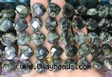 HGBS123 15 inches 12mm faceted heart kambaba jasper beads wholesale HGBS123 15 inches 12mm faceted heart kambaba jasper beads wholesale