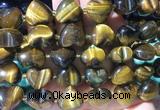 HGBS140 15 inches 15mm heart Yellow tiger eye beads wholesale HGBS140 15 inches 15mm heart Yellow tiger eye beads wholesale
