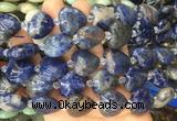 HGBS35 15 inches 20mm heart sodalite gemstone beads wholesale