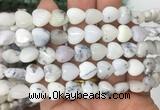 HGBS74 15 inches 10mm heart tree opal gemstone beads wholesale