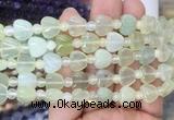 HGBS79 15 inches 10mm heart new jade gemstone beads wholesale