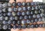 ILBS03 15 inches 10mm round iolite gemstone beads wholesale