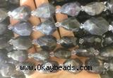 ILBS05 15 inches 12*16mm - 15*20mm faceted nuggets iolite beads  ILBS05 15 inches 12*16mm - 15*20mm faceted nuggets iolite beads