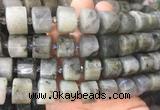 LBBS10 15 inches 11*15*15mm faceted triangle labradorite gemstone beads LBBS10 15 inches 11*15*15mm faceted triangle labradorite gemstone beads