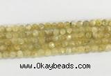 LPBS11 15 inches 6mm round yellow Lepidolite beads wholesale