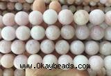 LSBS1004 15 inches 18mm round morganite gemstone beads wholesale LSBS1004 15 inches 18mm round morganite gemstone beads wholesale