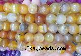 LSBS141 15 inches 16mm faceted round agate gemstone beads wholesale LSBS141 15 inches 16mm faceted round agate gemstone beads wholesale