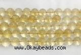 LSBS159 15 inches 16mm round crackle citrine gemstone beads wholesale LSBS159 15 inches 16mm round crackle citrine gemstone beads wholesale