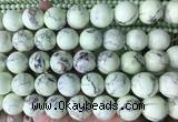 LSBS165 15 inches 18mm round Lemon turquoise beads wholesale LSBS165 15 inches 18mm round Lemon turquoise beads wholesale