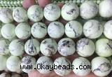 LSBS166 15 inches 20mm round Lemon turquoise beads wholesale LSBS166 15 inches 20mm round Lemon turquoise beads wholesale