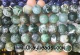 LSBS197 15 inches 16mm round tree agate gemstone beads wholesale LSBS197 15 inches 16mm round tree agate gemstone beads wholesale