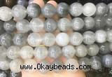LSBS200 15 inches 16mm round cloudy quartz gemstone beads wholesale LSBS200 15 inches 16mm round cloudy quartz gemstone beads wholesale