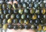 LSBS207 15 inches 16mm round yellow blue tiger eye gemstone beads wholesale LSBS207 15 inches 16mm round yellow blue tiger eye gemstone beads wholesale