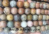 LSBS227 15 inches 16mm round ocean jasper gemstone beads wholesale LSBS227 15 inches 16mm round ocean jasper gemstone beads wholesale