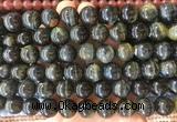 LSBS231 15 inches 14mm round blue tiger eye gemstone beads wholesale LSBS231 15 inches 14mm round blue tiger eye gemstone beads wholesale