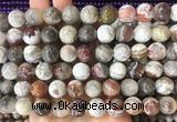 LSBS241 15 inches 14mm round mexican crazy agate beads wholesale LSBS241 15 inches 14mm round mexican crazy agate beads wholesale