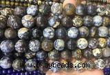 LSBS242 15 inches 14mm round ocean agate gemstone beads wholesale LSBS242 15 inches 14mm round ocean agate gemstone beads wholesale