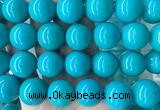 LSBS270 15 inches 22mm round blue howlite turquoise gemstone beads wholesale LSBS270 15 inches 22mm round blue howlite turquoise gemstone beads wholesale