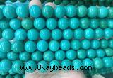 LSBS273 15 inches 14mm round green howlite turquoise gemstone beads wholesale LSBS273 15 inches 14mm round green howlite turquoise gemstone beads wholesale