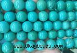 LSBS275 15 inches 18mm round green howlite turquoise gemstone beads wholesale LSBS275 15 inches 18mm round green howlite turquoise gemstone beads wholesale
