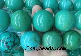 LSBS280 15 inches 34mm round green howlite turquoise gemstone beads wholesale LSBS280 15 inches 34mm round green howlite turquoise gemstone beads wholesale
