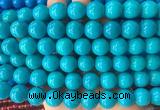 LSBS297 15 inches 14mm round blue agate gemstone beads wholesale LSBS297 15 inches 14mm round blue agate gemstone beads wholesale