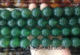 LSBS315 15 inches 18mm round green agate gemstone beads wholesale LSBS315 15 inches 18mm round green agate gemstone beads wholesale