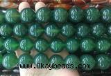 LSBS325 15 inches 20mm round green agate gemstone beads wholesale LSBS325 15 inches 20mm round green agate gemstone beads wholesale