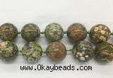LSBS340 15 inches 30mm round Peacock gemstone beads wholesale LSBS340 15 inches 30mm round Peacock gemstone beads wholesale